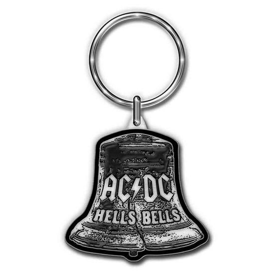 AC/DC Keychain: Hells Bells (Die-Cast Relief) - AC/DC - Merchandise - PHM - 5055339762155 - 28. oktober 2019
