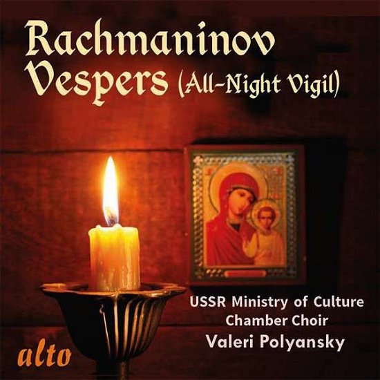 Cover for Ussr Chamber Choir / Polyansky · Rachmaninov Vespers (All-Night Vigil) (CD) (2016)