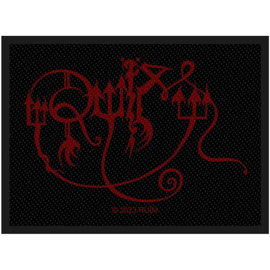 Ruim Standard Woven Patch: Black Royal Spiritism - Ruim - Marchandise -  - 5056365724155 - 