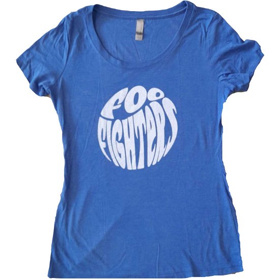 Foo Fighters Ladies T-Shirt: 70s Logo (Ex-Tour) - Foo Fighters - Merchandise -  - 5056561067155 - 