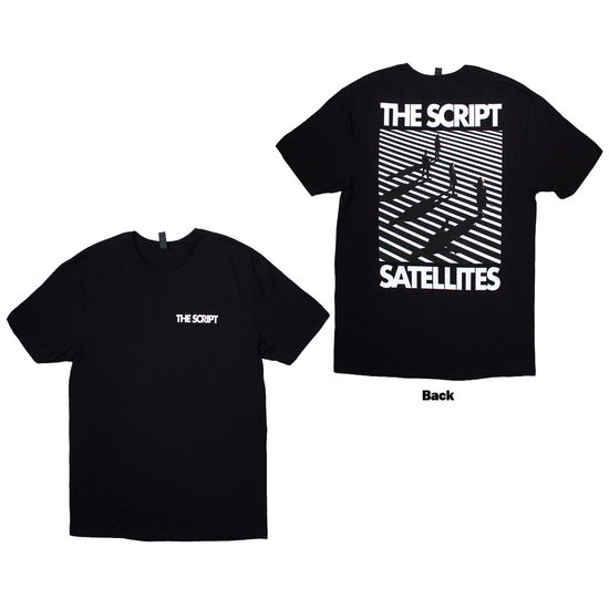 The Script Unisex T-Shirt: Satellites & Pocket Logo (Back Print) - Script - The - Merchandise -  - 5056737275155 - August 27, 2024