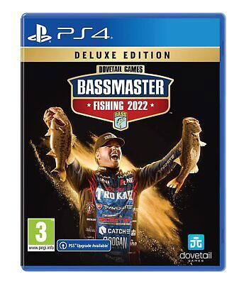 Cover for Dovetail Games · Bassmaster Fishing Deluxe 2022 (PS4) (2022)