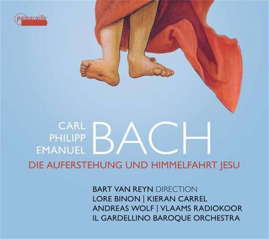 C.p.e. Bach: Die Auferstehung Und Himmelfahrt Jesu - Binon, Lore / Kieran Carrel / Andreas Wolf / Il Gardellino / Vlaams Radiokoor - Musik - PASSAGE - 5425004841155 - 4. März 2022