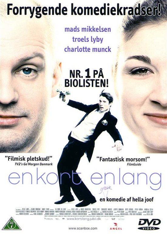 Cover for Mads Mikkelsen, Charlotte Munck, Troels Lyby · En kort en lang (2001) [DVD] (DVD) (2017)