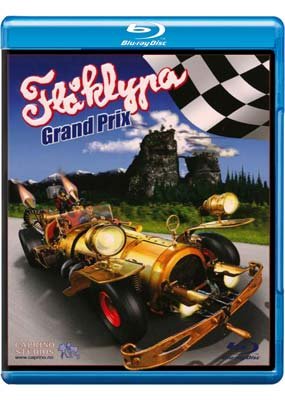 Cover for Bjergkøbing Grand Prix · Flåklypa Grand Prix (Bjergkøbing Grand Prix) NORSK COVER (Blu-ray) (2018)