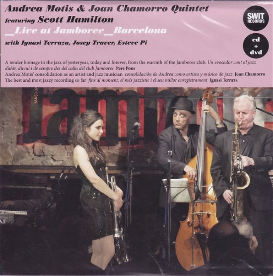 Cover for Andrea &amp; Joan Chamorro Quintet Motis · Live At Jamboree Barcelona (CD) (2014)