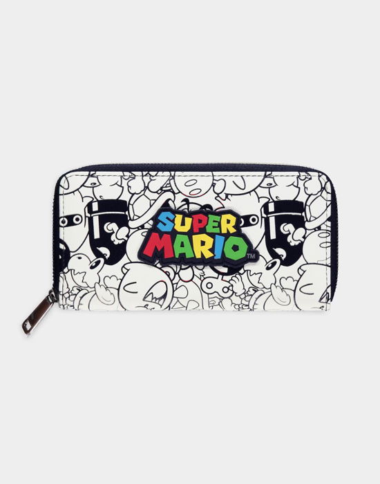 Cover for Nintendo · Nintendo Super Mario Aop Zip Around Wallet (MERCH)