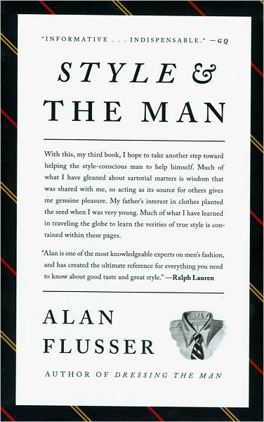 Cover for Alan Flusser · Style and the Man (Innbunden bok) [Abridged edition] (2010)