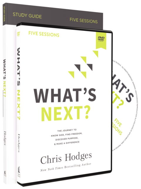 Cover for Chris Hodges · What's Next? Study Guide with DVD: The Journey to Know God, Find Freedom, Discover Purpose, and Make a Difference (Paperback Book) (2019)