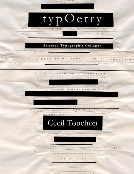 Cover for Cecil Touchon · Typoetry (Paperback Book) (2019)