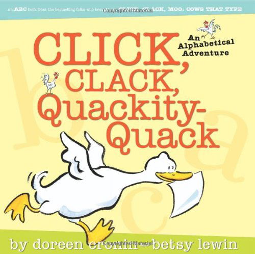 Cover for Doreen Cronin · Click, Clack, Quackity-quack (Hardcover Book) [1st edition] (2005)