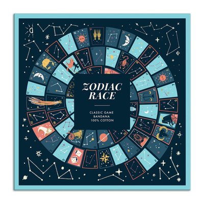 Zodiac Race Classic Game Bandana - Galison - Gesellschaftsspiele - Galison - 9780735365155 - 14. August 2020