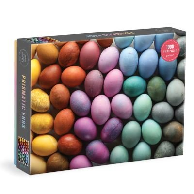 Prismatic Eggs 1000 Piece Puzzle - Galison - Jogo de tabuleiro - Galison - 9780735378155 - 2 de fevereiro de 2023