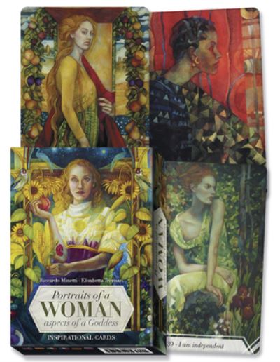 Portraits of a Woman, Aspects of a Goddess Inspirational Cards - Riccardo Minetti - Board game - Llewellyn Publications - 9780738773155 - July 8, 2022