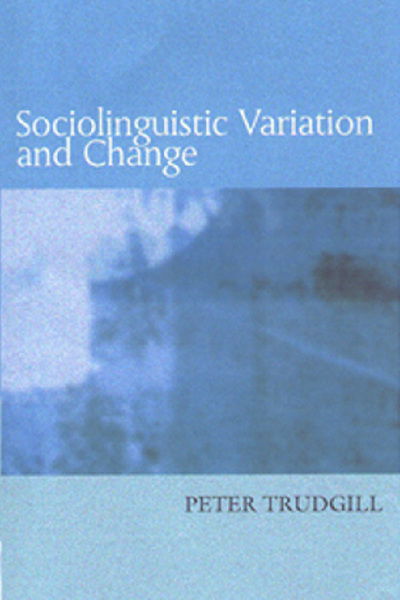 Cover for Peter Trudgill · Sociolinguistic Variation and Change (Paperback Book) (2001)