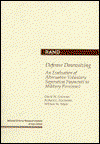 Cover for David W. Grissmer · Defense Downsizing: An Evaluation of Alternative Voluntary Separation Payments to Military Personnel (Paperback Book) (1995)