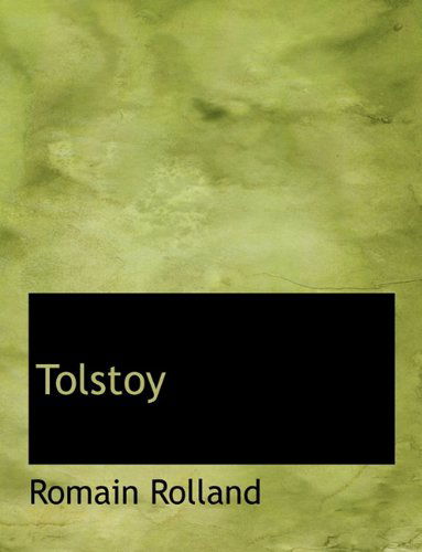 Cover for Romain Rolland · Tolstoy (Hardcover Book) (2009)