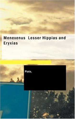 Cover for Platonic Imitator · Menexenus, Lesser Hippias and Eryxias (Paperback Bog) (2007)