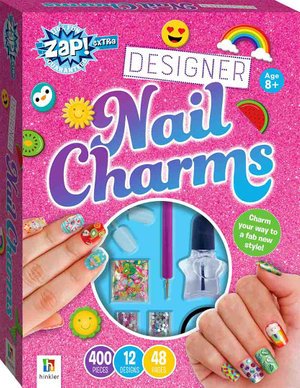 Zap! Extra Designer Nail Charms - Zap! Extra - Hinkler Pty Ltd - Bøger - Hinkler Books - 9781488918155 - 1. september 2020