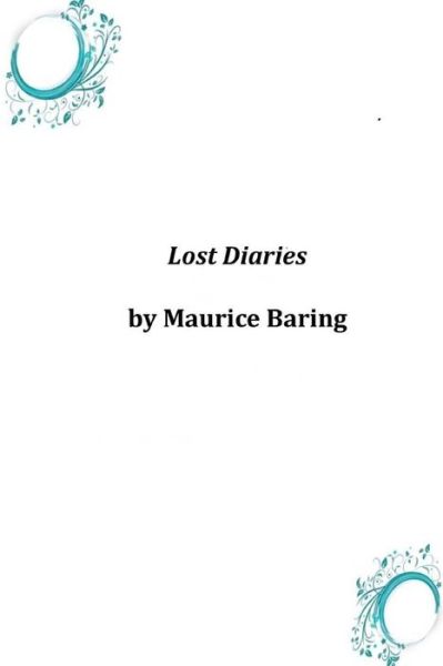 Cover for Maurice Baring · Lost Diaries (Paperback Book) (2014)