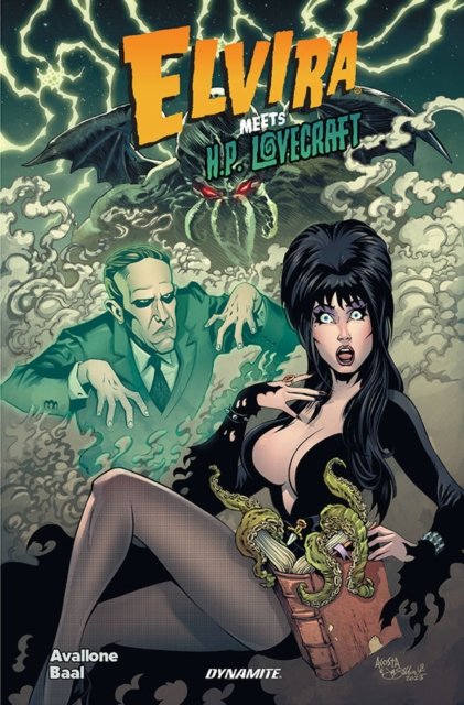 Cover for David Avallone · Elvira meets H.P. Lovecraft (Paperback Book) (2024)