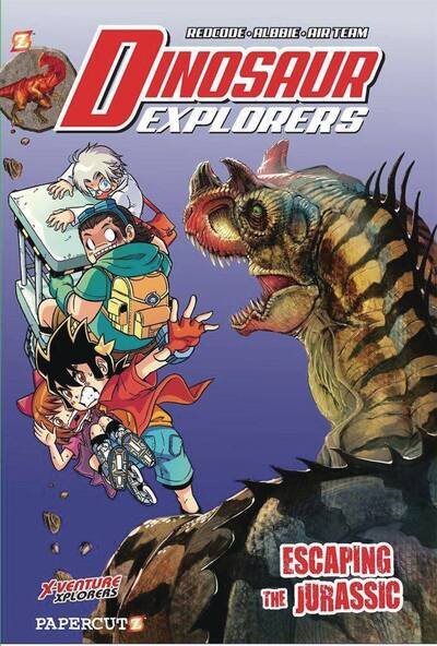 Cover for Redcode · Dinosaur Explorers Vol. 6: &quot;Escaping the Jurassic&quot; - Dinosaur Explorers (Inbunden Bok) (2020)