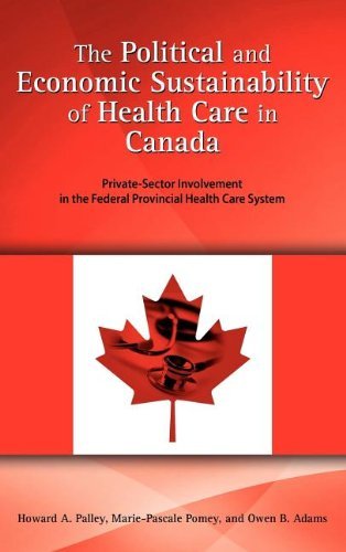 Cover for Owen B. Adams · The Political and Economic Sustainability of Health Care in Canada: Private-sector Involvement in the Federal Provincial Health Care System (Hardcover bog) (2012)