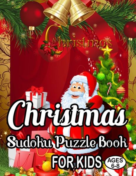 Cover for Rainbow Publishing · Christmas Sudoku Puzzle Book For Kids Ages 6-8 (Paperback Book) (2019)