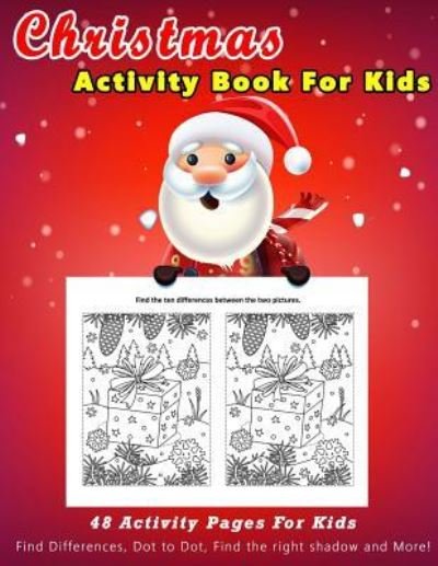 Cover for Black Whale Publishing · Christmas Activity Book for Kids (Taschenbuch) (2018)
