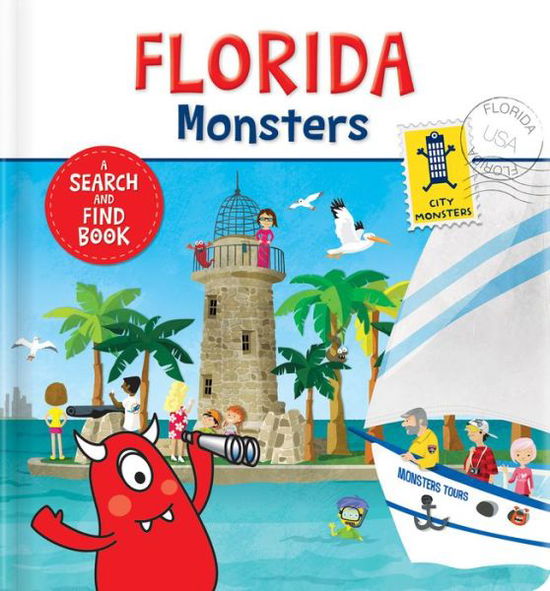 Cover for Florida Monsters: A Search and Find Book (Kartongbok) (2018)