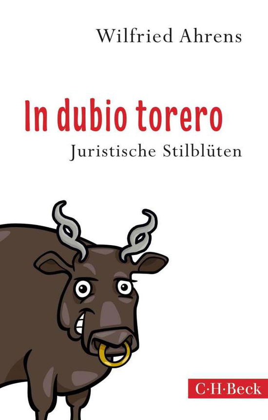 Cover for Ahrens · In dubio torero (Book)