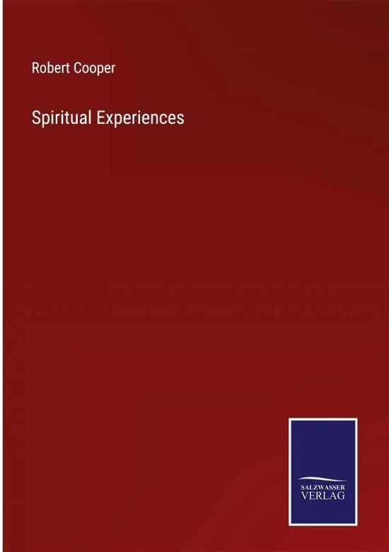 Cover for Robert Cooper · Spiritual Experiences (Gebundenes Buch) (2022)