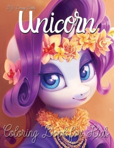 Unicorn Coloring Book For Kids - Deeasy Books - Książki - Publisher - 9784930560155 - 23 lutego 2021