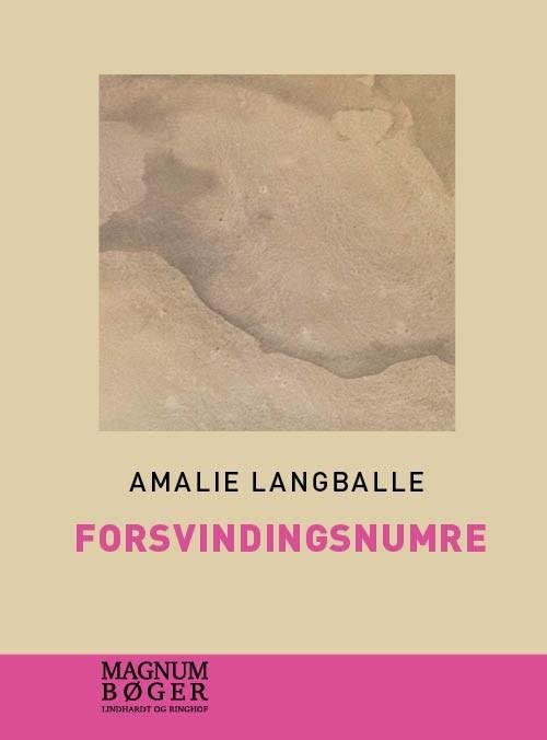 Cover for Amalie Langballe · Forsvindingsnumre (Storskrift) (Gebundesens Buch) [2. Ausgabe] (2019)