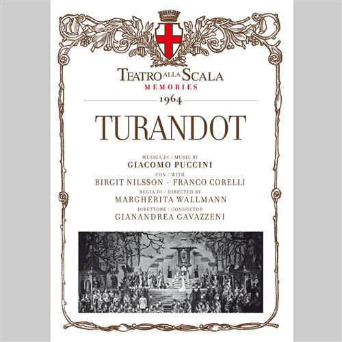 Cover for Gavazzeni / Nilsson / Corelli/La Scala · * Turandot (CD/BOK) (2011)
