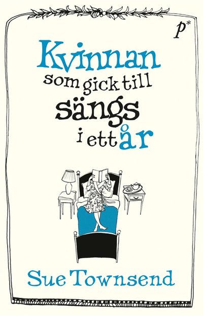 Cover for Sue Townsend · Kvinnan som gick till sängs i ett år (ePUB) (2013)