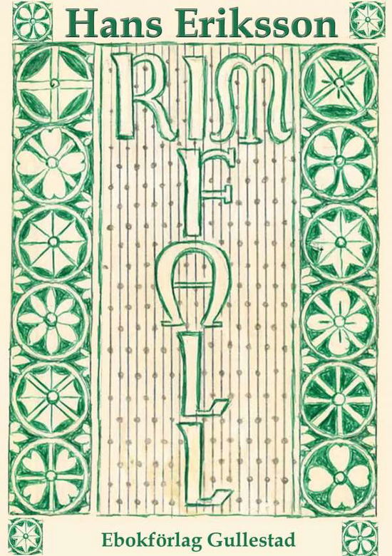 Cover for Hans Eriksson · RIMFALL - Et utvalg dikt 1907 - 1954 (Paperback Book) (2018)