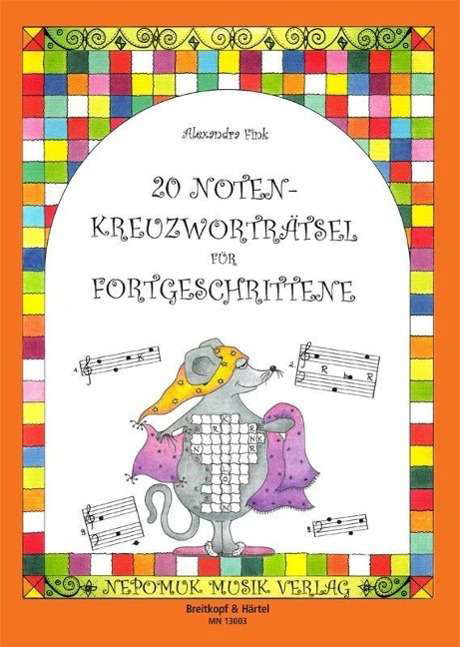 Cover for Fink · 20 Noten-Kreuzworträtsel.2 Fortges (Buch) (2018)