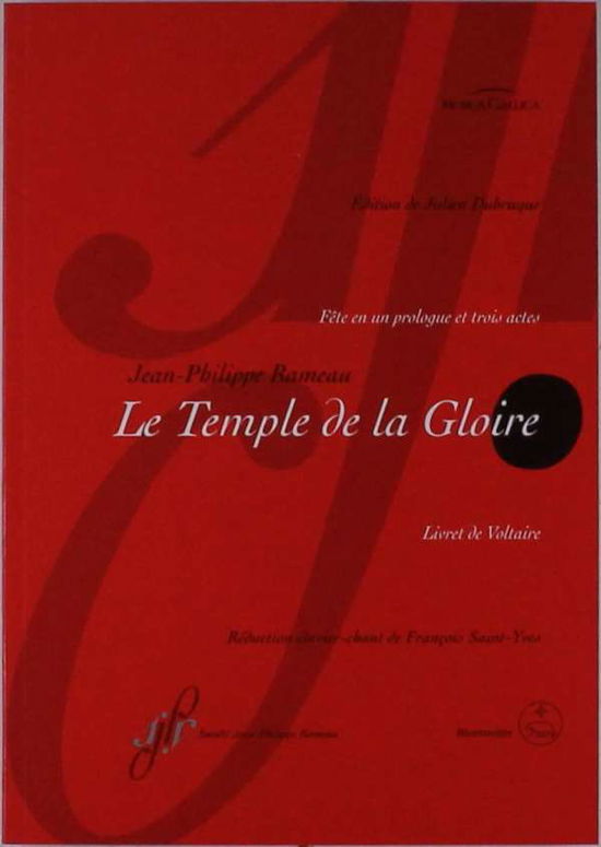 Cover for Rameau · Le Temple de la Gloire.Klaviera. (N/A)