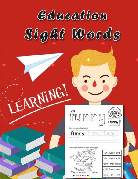 Cover for Ilyas Khalil Handaoui · Essential Sight Words learn to Write and Read - Letter and Word Tracing - Ages 3-8 (Paperback Book) (2021)