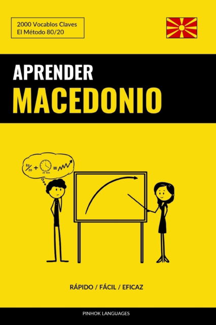 Cover for Pinhok Languages · Aprender Macedonio - Rapido / Facil / Eficaz: 2000 Vocablos Claves (Pocketbok) (2022)