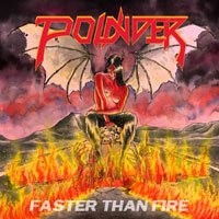 Cover for Pounder · Faster Than Fire (7&quot;) (2018)