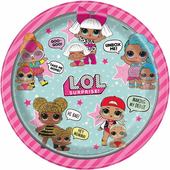 Cover for L.o.l. Surprise · L.o.l. Surprise - 8 Piatti 23 Cm (Toys)