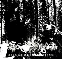 Cover for Satanic Warmaster · Carelian Satanist Madness (12&quot; Gatefold LP W/ Picture Disc) Red Vinyl (VINYL) (2022)