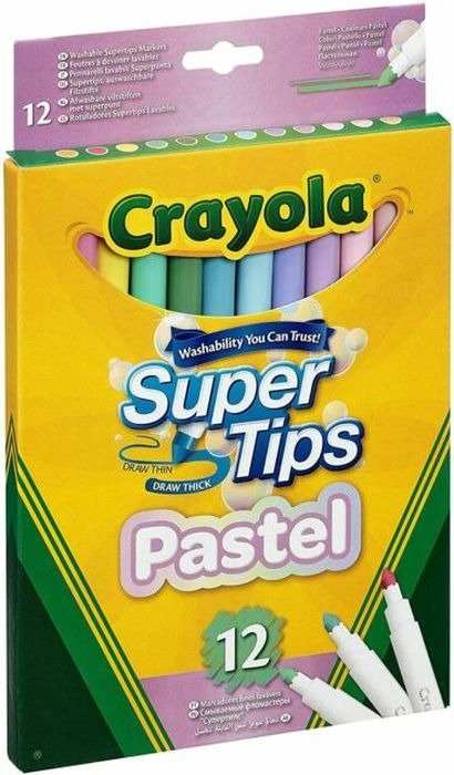 Crayola Super Tips Washable Markers - 12pk