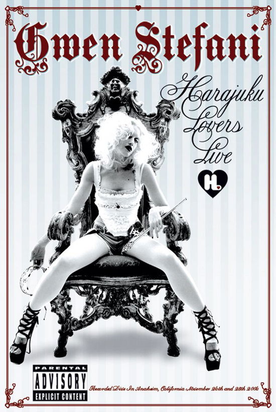 Harajuku Lovers Live - Gwen Stefani - Filmes - INTERSCOPE - 0602517144156 - 2 de dezembro de 2022