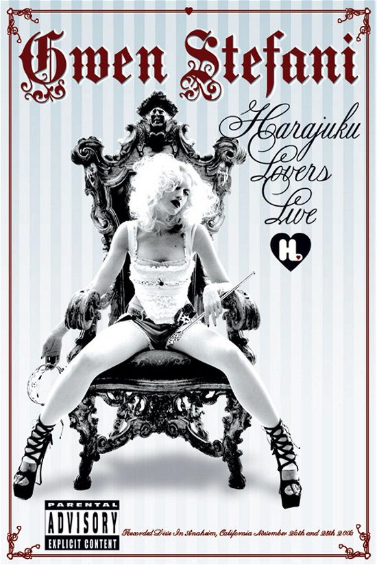 Cover for Gwen Stefani · Harajuku Lovers Live (DVD) (2022)