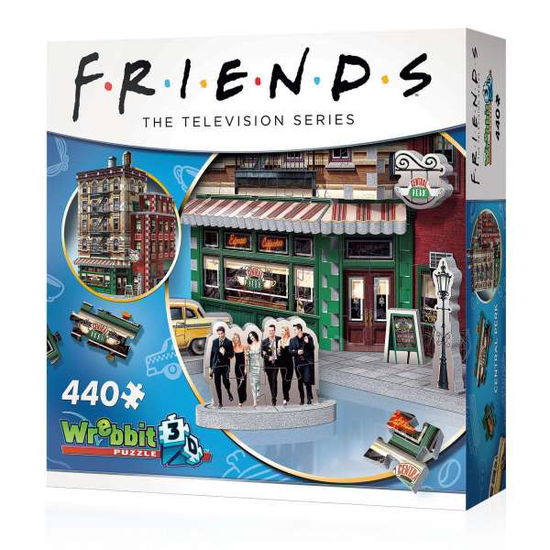 Friends: Central Perk (440Pc) 3D Jigsaw Puzzle - Friends - Gesellschaftsspiele - WREBBIT 3D - 0665541010156 - 10. November 2021