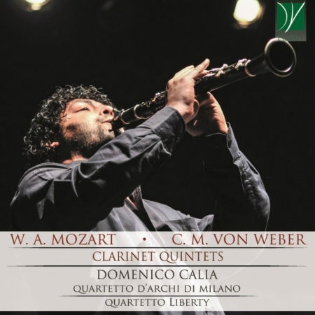 Cover for Mozart / Von Weber / Calia,domenico · Mozart / Von Weber: Clarinet Quintets (CD) (2019)