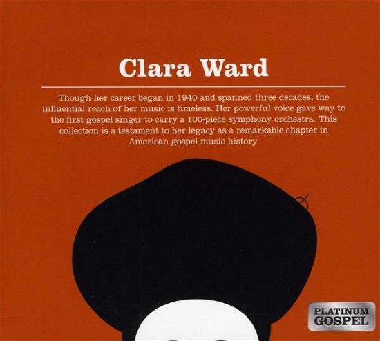 Cover for Clara Ward · Platinum Gospel (CD) [Digipak] (2013)